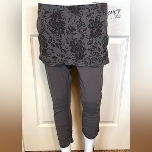 Lucy brand grey 7/8 leggings - size large